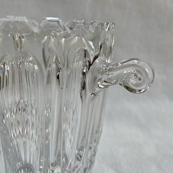Bohemian Lead Crystal Champagne Wine Cooler Ice Bucket - Picture 2 of 5
